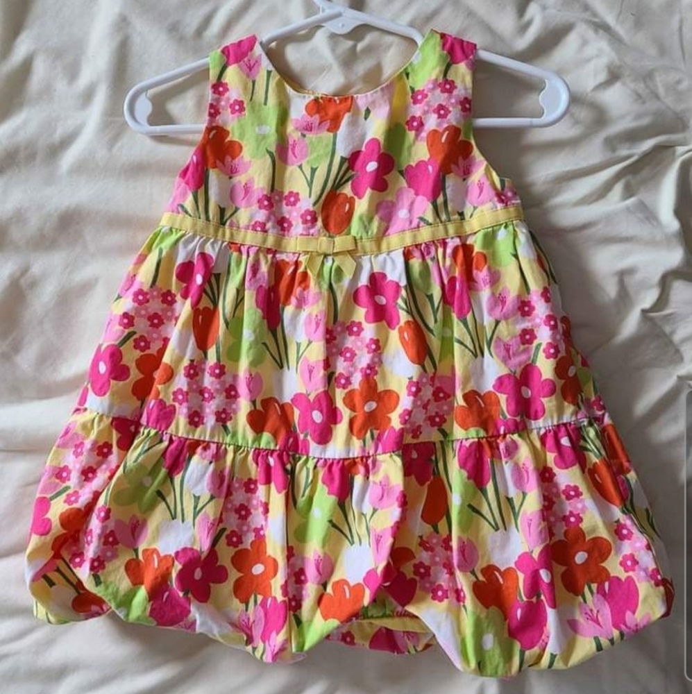 Gymboree baby floral dress size 6-12 months